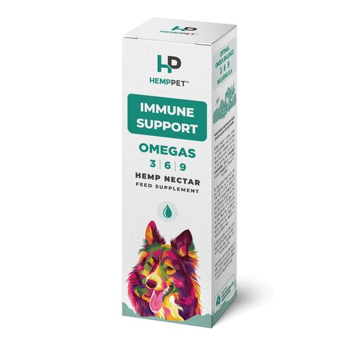 Hemp Pet Immune Support Hemp Nectar Feed Supplement for Dogs 100ml