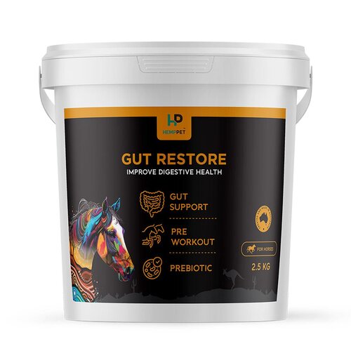 Hemp Pet Gut Restore Improve Digestive Health Feed for Horses 2.5kg