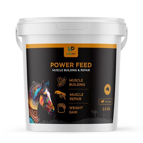 Hemp Pet Power Feed Muscle Building & Repair Feed for Horses 2.5kg