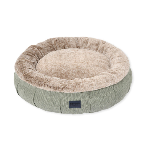 Superior Pet Harley Round Pet Dog Bed Non-slip Base Sage Medium