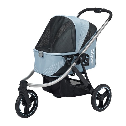 Ibiyaya The Beast Pet Jogging Stroller for Dogs & Cats Flash Grey