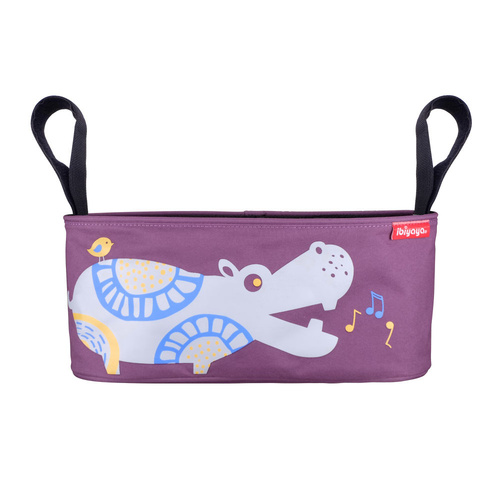 Ibiyaya Pet Pram Organiser Stroller Pouch fits Pet Stroller Handles Hippo