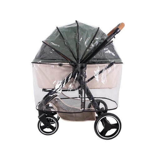 Ibiyaya Universal Pet Strollers Raincover for Turbo Jogger & EVA 5-in-1 Combo XL