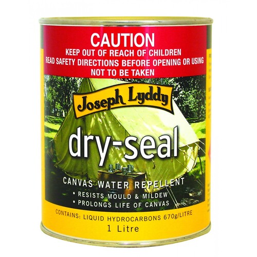 Joseph Lyddy Dry Seal Canvas Colourless Water Repellent 1L
