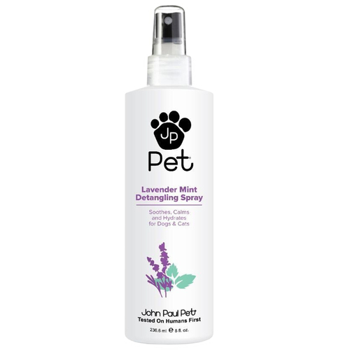John Paul Pet Lavender Mint Detangling Dogs & Cats Grooming Spray 236ml