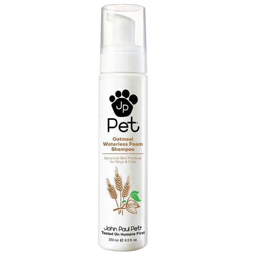 John Paul Pet Oatmeal Waterless Foam Dogs & Cats Grooming Shampoo 236ml
