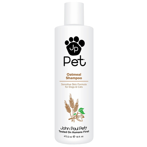 John Paul Pet Oatmeal Dogs & Cats Sensitive Skin Formula Shampoo 473ml