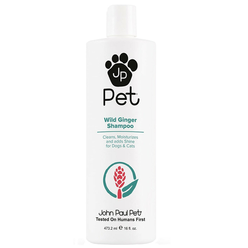 John Paul Pet Wild Ginger Dogs & Cats Grooming Shampoo 473ml