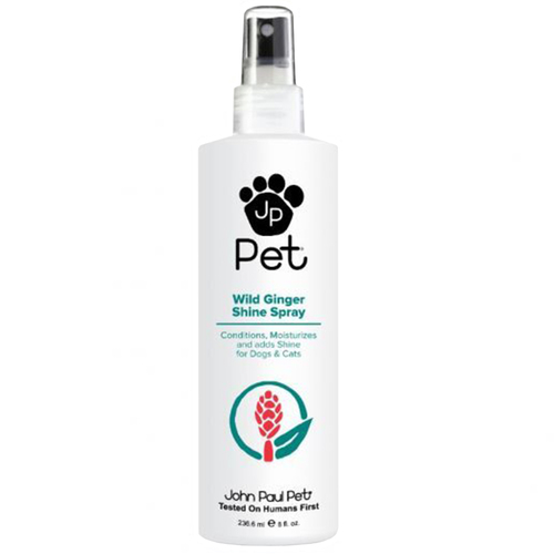 John Paul Pet Wild Ginger Conditions & Moisturises Dogs & Cats Shine Spray 236ml
