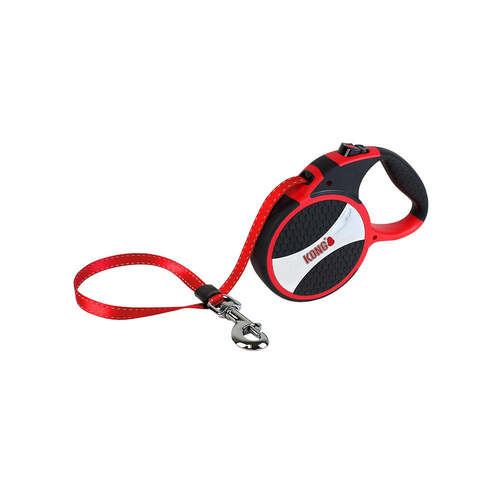 KONG Dog Explore Retractable Leash Red Large