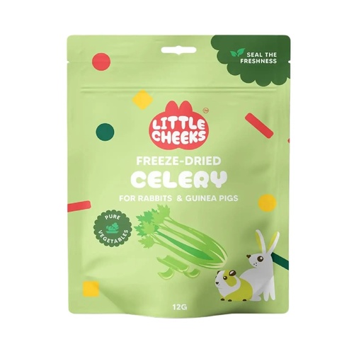 Little Cheeks Freeze-Dried Celery for Rabbits & Guinea Pigs 12g