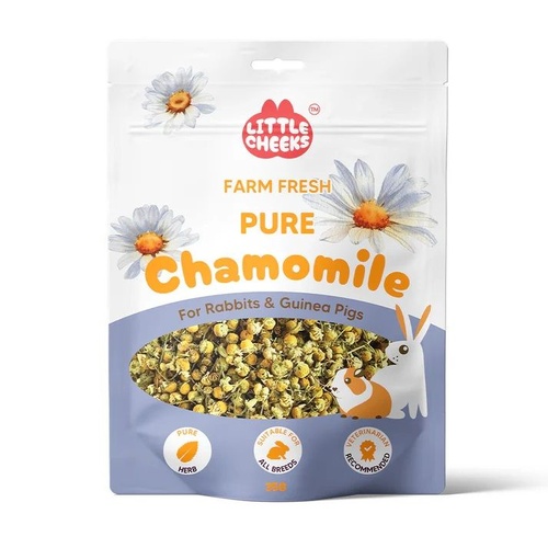 Little Cheeks Farm Fresh Pure Chamomile for Rabbits & Guinea Pigs 35g