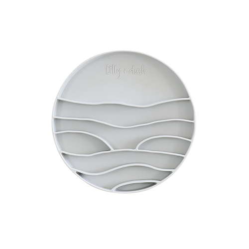 Lilly + Dash Lick Mat Slow Feeder Insert fits Large Pet Bowl Cloud