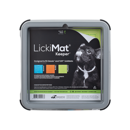 LickiMat Indoor Keeper fits Classic & Tuff Dog LickiMats Grey