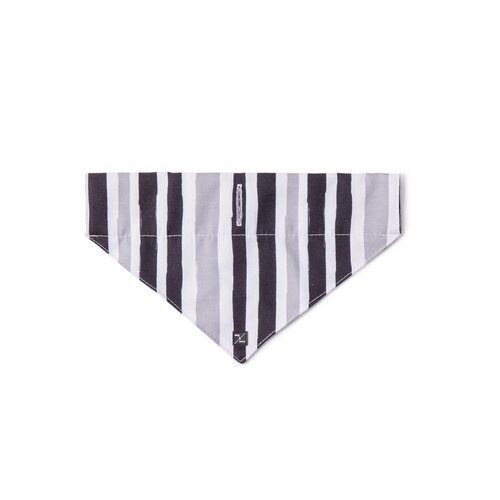 Mog & Bone Dog Bandana Dog Collar Accessory Pebble Black Brush Stroke Small