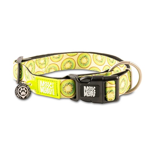 Max & Molly Smart ID Pet Dog Safety Collar incl Gotcha Tag Kiwi XS
