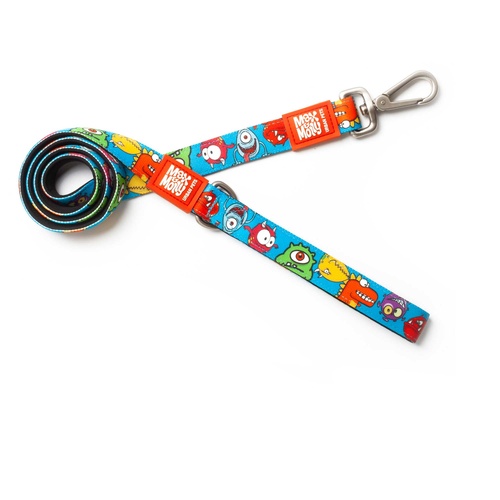 Max & Molly Short Safety Leash Soft Padding for Dogs Little Monsters Small