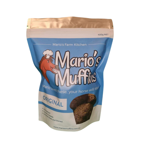 Marios Farm Kitchen Muffins Original Natural Horse Treats 400g