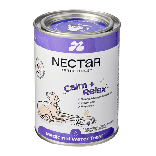 Nectar of the Dogs Calm + Relax Medicinal Water Treat Powder for Dogs 150g