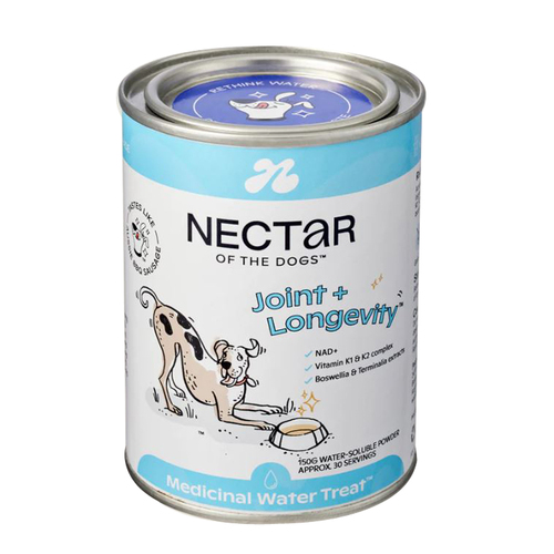 Nectar of the Dogs Joint + Longevity Medicinal Water Treat Powder for Dogs 150g