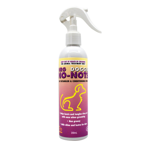 NRG Doggie No Nots Detangler & Conditioning Spray for Dogs 250ml