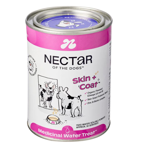 Nectar of the Dogs Skin + Coat Medicinal Water Treat Powder for Dogs 150g