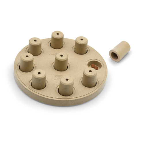 Outward Hound Nina Ottosson Dog Smart Treat Dispenser Dog Toy Composite Tan