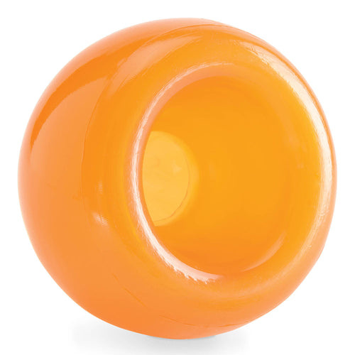 Planet Dog Orbee-Tuff Snoop Interactive Treat Dispenser Dog Toy Orange
