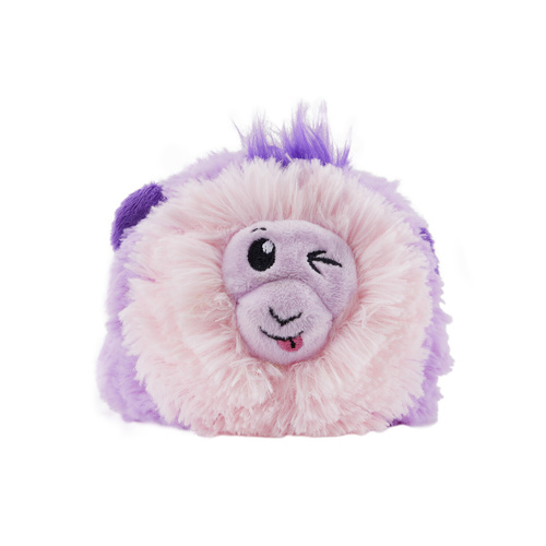Outward Hound 2-in-1 Reversi-Balls Monkey Plush Dog Squeaker Toy