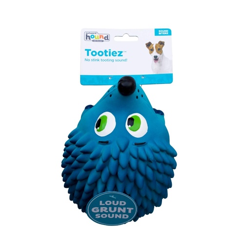 Outward Hound Tootiez Latex Rubber Grunter Hedgehog Dog Squeaker Toy Large