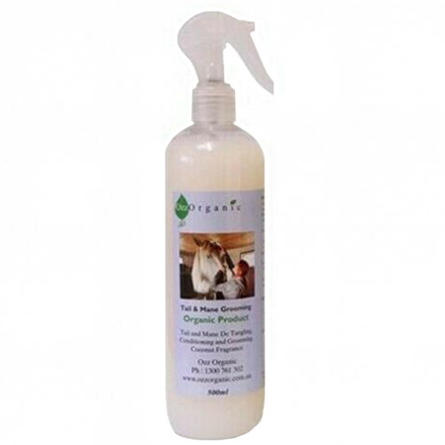 Ozz Organic Tail & Mane Detangler Animal Treatment 500ml 