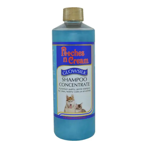 Pooches N Cream Glowsilk Shampoo Concentrate for Dogs & Cats 500ml