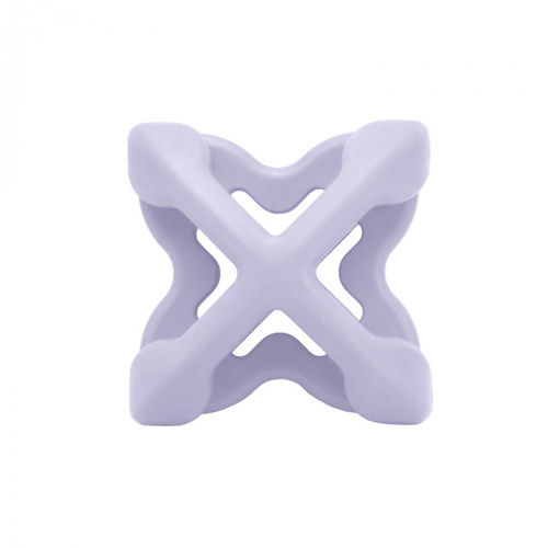 Pet DreamHouse Chewtastic Geometrics Gentle Geo-AstroRolly Dog Toy Lavender