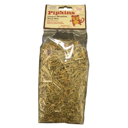 Petface Pipkins Flower Meadow Herbs Mix for Small Animals 140g