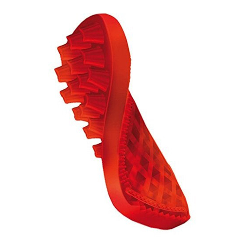 Pet & Me Multi-Functional Long Hair Grooming Brush for Medium to Large Dog Red