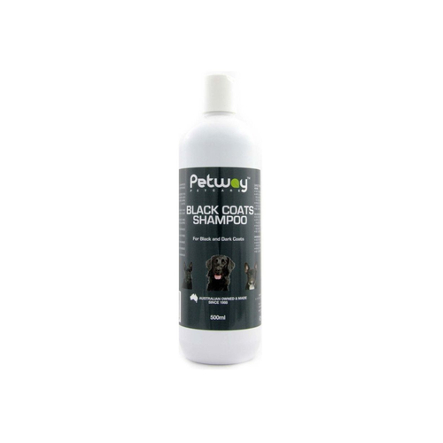 Petway Petcare Black Coats Shampoo for Dogs with Black & Dark Coats 500ml