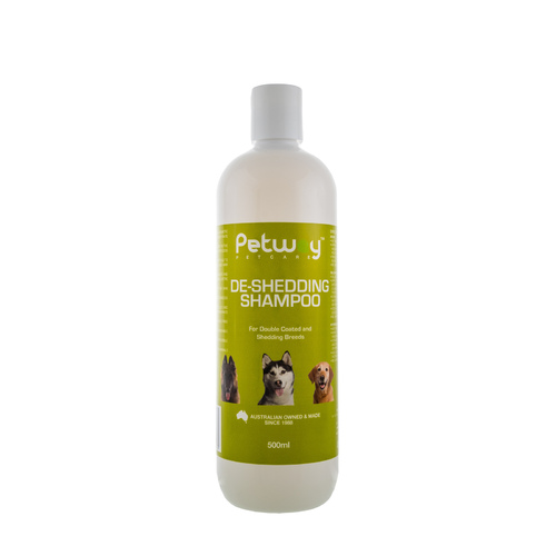 Petway Petcare De-Shedding Dog Grooming Shampoo 500ml