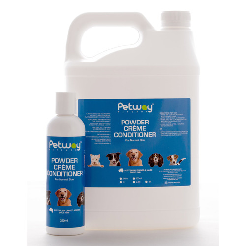Petway Petcare Powder Crème Natural Pet Dog Grooming Conditioner 5L