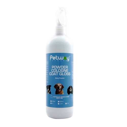 Petway Petcare Powder Cologne Coat Gloss Dog Spray 500ml