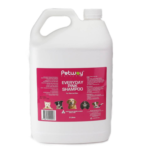 Petway Petcare Everyday Pink Dog Grooming Shampoo 5L