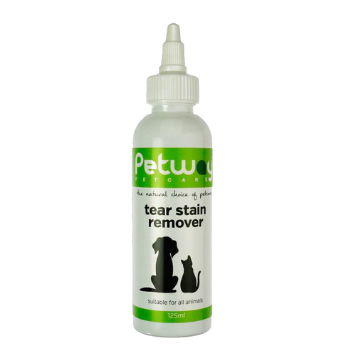 Petway Petcare Tear Stain Remover for Dogs & Cats 125ml