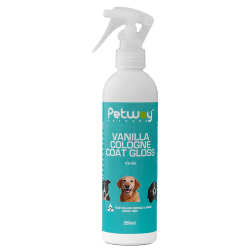 Petway Petcare Vanilla Cologne Coat Gloss Dog Spray 500ml