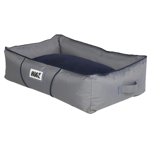 Rogz Lekka 3D Pod Reversible Cushion Dog Bed Grey Small