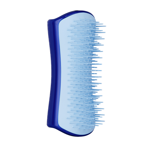 Pet Teezer De-Shedding  & Dog Grooming Brush Blue & Light Blue Small