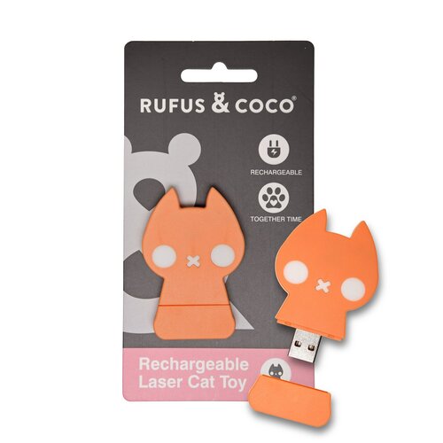 Rufus & Coco Rechargeable Laser Interactive Cat Toy