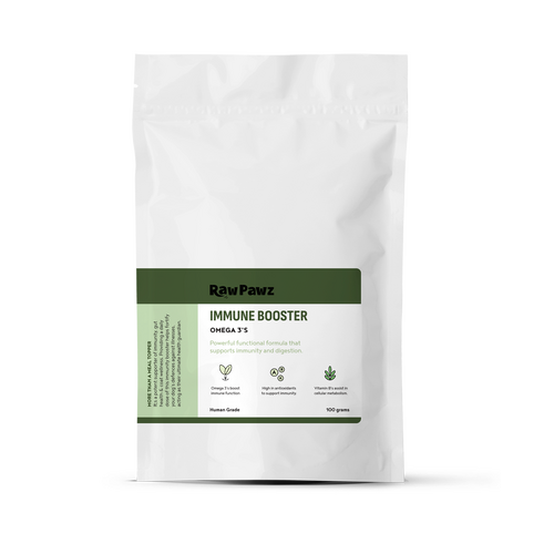 Raw Pawz Immune Booser Active Blend Functional Meal Topper for Dogs 100g