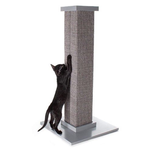 SmartCat Ultimate Heavy-Duty Sisal Sturdy Cat Scratch Post Grey