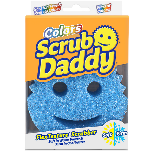 Scrub Daddy Colours FlexTexture Scrubber Scratch Free Assorted 6 Pack