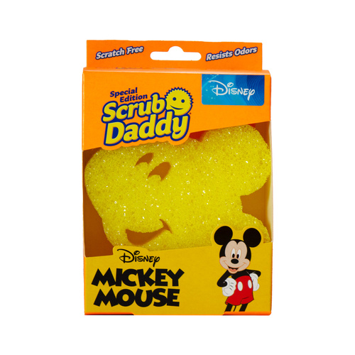 Scrub Daddy Disney Mickey Mouse Odour-Resistant Sponge Scrubber