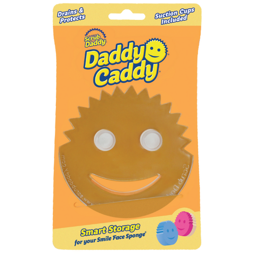 Scrub Daddy Daddy Caddy Scrubber Smart Storage incl Suction Cups